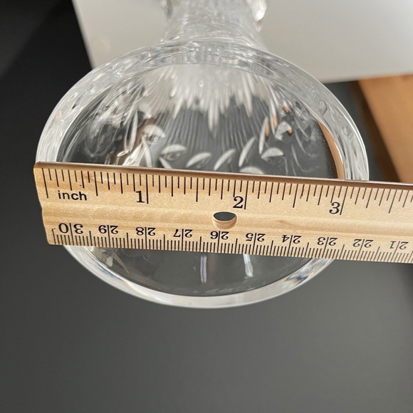 Vintage Waterford Crystal Flower Vase in Fleurology Diamond Pattern Tall - Picture 11 of 15